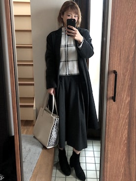 ひーさん🗿💬さん（レディース・165cm）の冬コーディネート