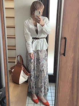 ひーさん🗿💬さん（レディース・165cm）の春コーディネート