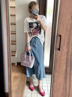 ひーさん🗿💬さん（レディース・165cm）の春コーディネート