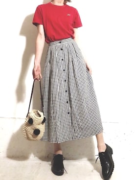 リヨさん（レディース・175cm）の春コーディネート