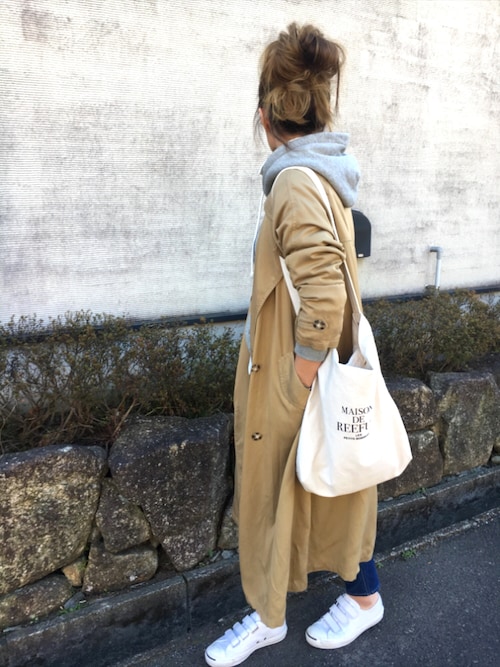 Yuko Ungridのトレンチコートを使ったコーディネート Wear