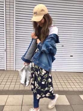 yukoさん（レディース・168cm）の春コーディネート