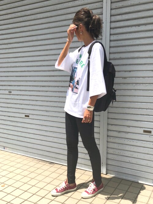 yuko｜via jのTシャツ/カットソーを使ったコーディネート - WEAR