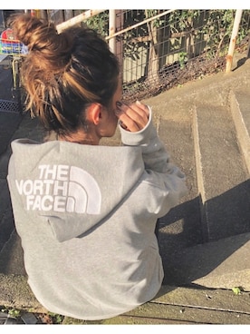 「THE NORTH FACE（ザノースフェイス）のREARVIEW FULLZIP HOODIE（パーカー）」を使った、yukoさん（レディース・168cm）の秋コーディネート