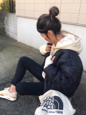 「RED CHOP WORKS（レッドチョップワークス）のアイテム（ジャケット/アウター）」を使った、yukoさん（レディース・168cm）の冬コーディネート