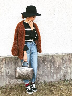 mikippeさん（レディース・168cm）の冬コーディネート