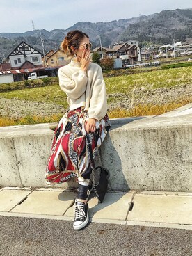 mikippeさん（レディース・168cm）の春コーディネート