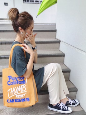 mikippeさん（レディース・168cm）の夏コーディネート