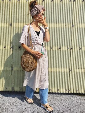 mikippeさん（レディース・168cm）の夏コーディネート