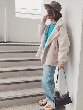 mikippeさん（レディース・168cm）の冬コーディネート