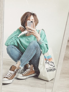 mikippeさん（レディース・168cm）の春コーディネート