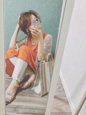 mikippeさん（レディース・168cm）の夏コーディネート