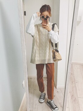 mikippeさん（レディース・168cm）の秋コーディネート