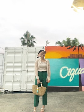 miuさん(レディース・172cm)の夏コーディネート