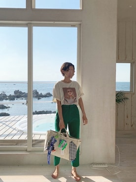 miuさん(レディース・172cm)の夏コーディネート