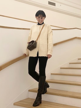 miuさん(レディース・172cm)の冬コーディネート