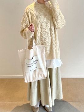 muu3y6さん（レディース・163cm）の冬コーディネート