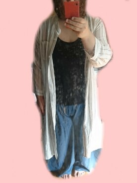 「アイテム（シャツワンピース）」を使った、おゆきさん（レディース・162cm・20代）の夏コーディネート