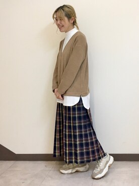 いしざわさん（レディース・158cm）の冬コーディネート