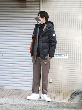 「アイテム（その他）」を使った、まめ(SOY)さん（メンズ・180cm）の冬コーディネート