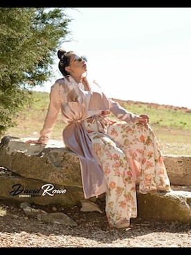 「spring」｜「アイテム（ダッフルコート）」を使った、angiiさん（レディース・153cm）の秋コーディネート