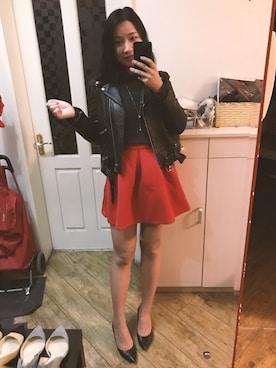 「The Kooples（-）のアイテム」を使った、stellaさん（レディース・169cm）の春コーディネート