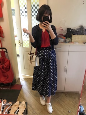 「The Kooples（-）のアイテム」を使った、stellaさん（レディース・169cm）の春コーディネート