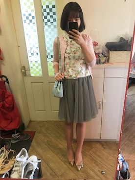 「Cherry Ann（チェリーアン）のアイテム」を使った、stellaさん（レディース・169cm）の春コーディネート