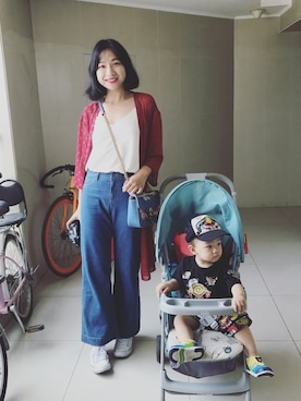 stellaさん（レディース・169cm）の夏コーディネート