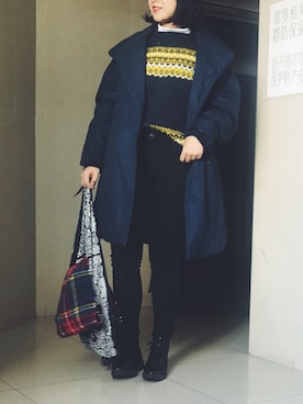stellaさん（レディース・169cm）の冬コーディネート