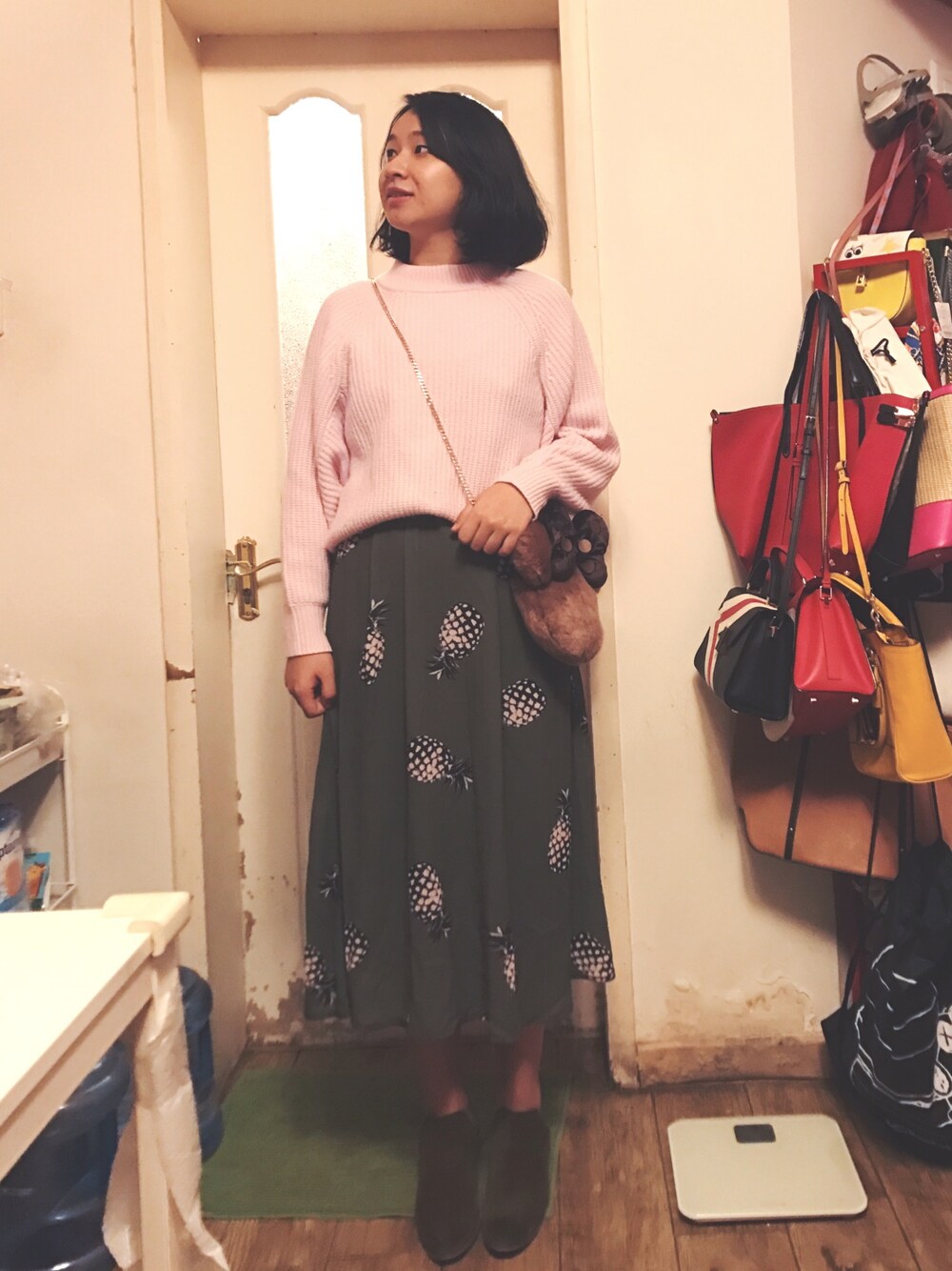 Khaju（カージュ）の「Khaju:パインプリントスカート