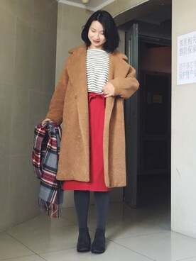 stellaさん（レディース・169cm）の冬コーディネート