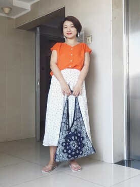 stellaさん（レディース・169cm）の夏コーディネート