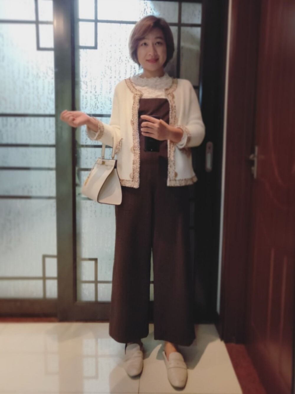 SLOBE IENA（スローブイエナ）の「チェックエプロン