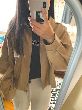 「HUDSON（ハドソン）のアイテム」を使った、mairinさん（レディース・169cm）の春コーディネート