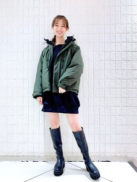 ai (FOREVER21)さん（レディース・167cm）の冬コーディネート