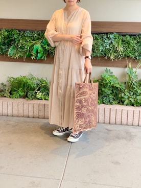 Techichiペリエ千葉さんのコーディネート