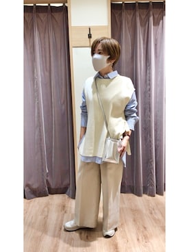 Techichiペリエ千葉さんのコーディネート