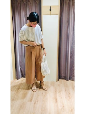 Techichiペリエ千葉さんのコーディネート