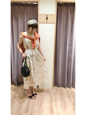 Techichiペリエ千葉さんのコーディネート