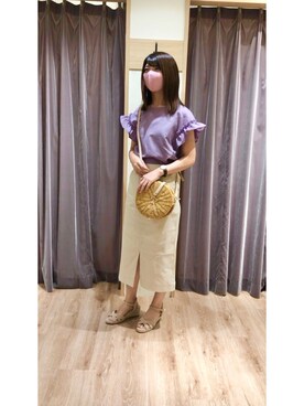 Techichiペリエ千葉さんのコーディネート