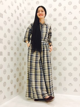 「KICS DOCUMENT.（キクス ドキュメント）のアイテム」を使った、MIYAさん（レディース・159cm）の春コーディネート