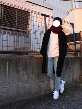 Yutaさん（メンズ・180cm）の冬コーディネート