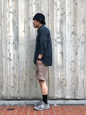 「ブラックウォッチ」｜おまつさん（メンズ・176cm）の夏コーディネート