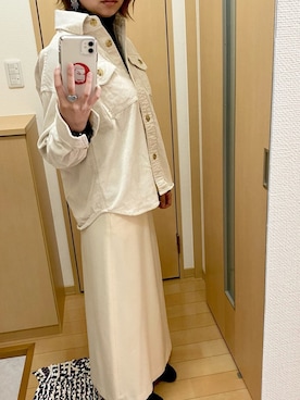 「AMBIDEX（アンビデックス）のアイテム（トップス）」を使った、kanwearさん（レディース・162cm）の冬コーディネート
