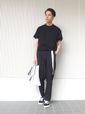 秦翔平さん（メンズ・180cm）の夏コーディネート