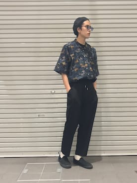 秦翔平さん(メンズ・180cm)の夏コーディネート