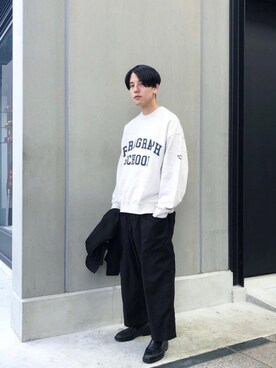 秦翔平さんのコーディネート