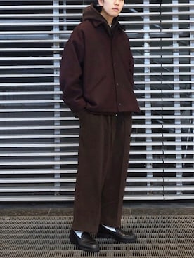 「やっぱりストリートが好き」｜「アイテム（ブルゾン）」を使った、秦翔平さん（メンズ・180cm）の秋コーディネート