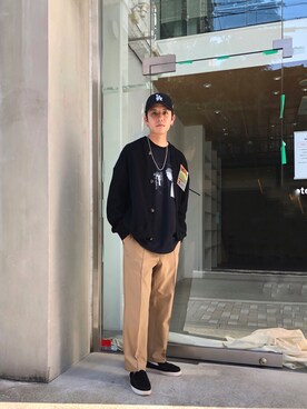 秦翔平さんのコーディネート